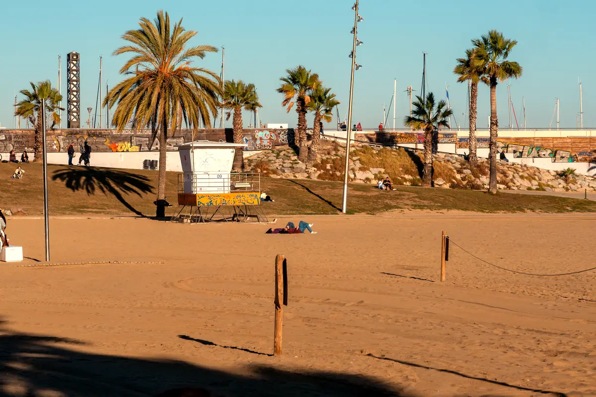 Barceloneta beach, Barcelona