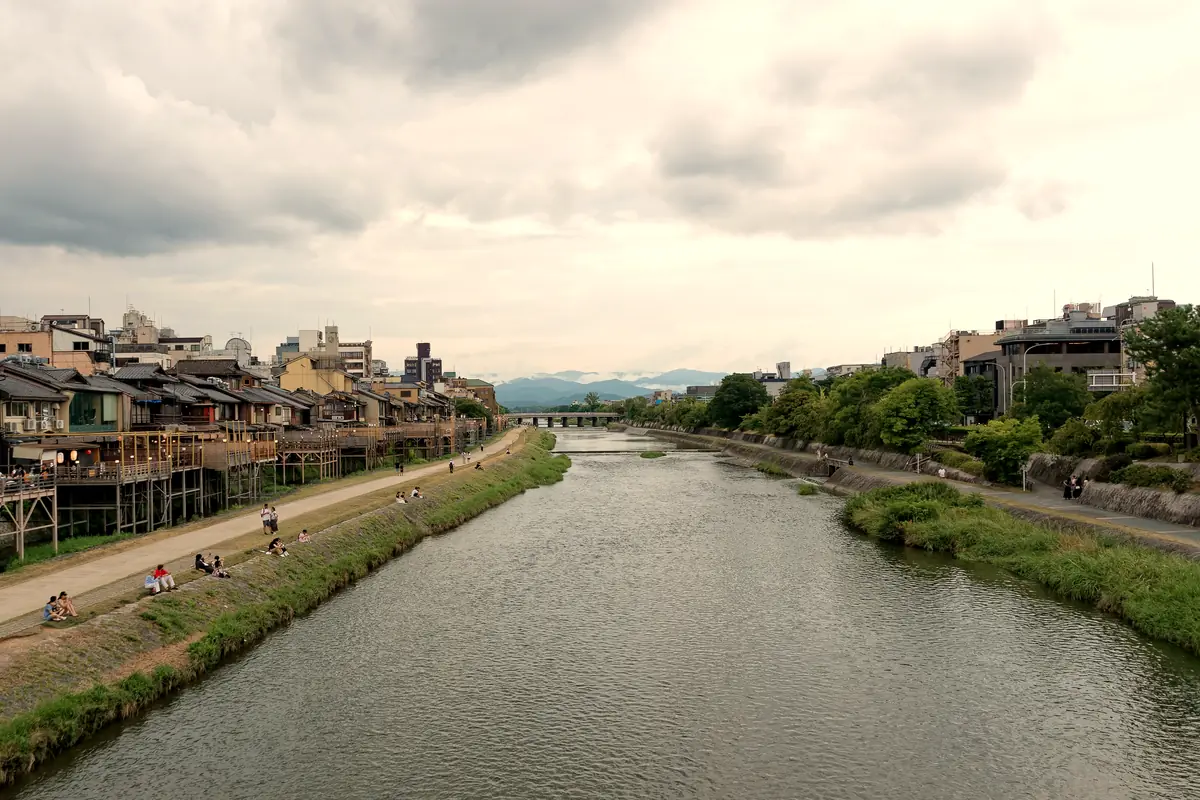 The Kamo River, Kyoto