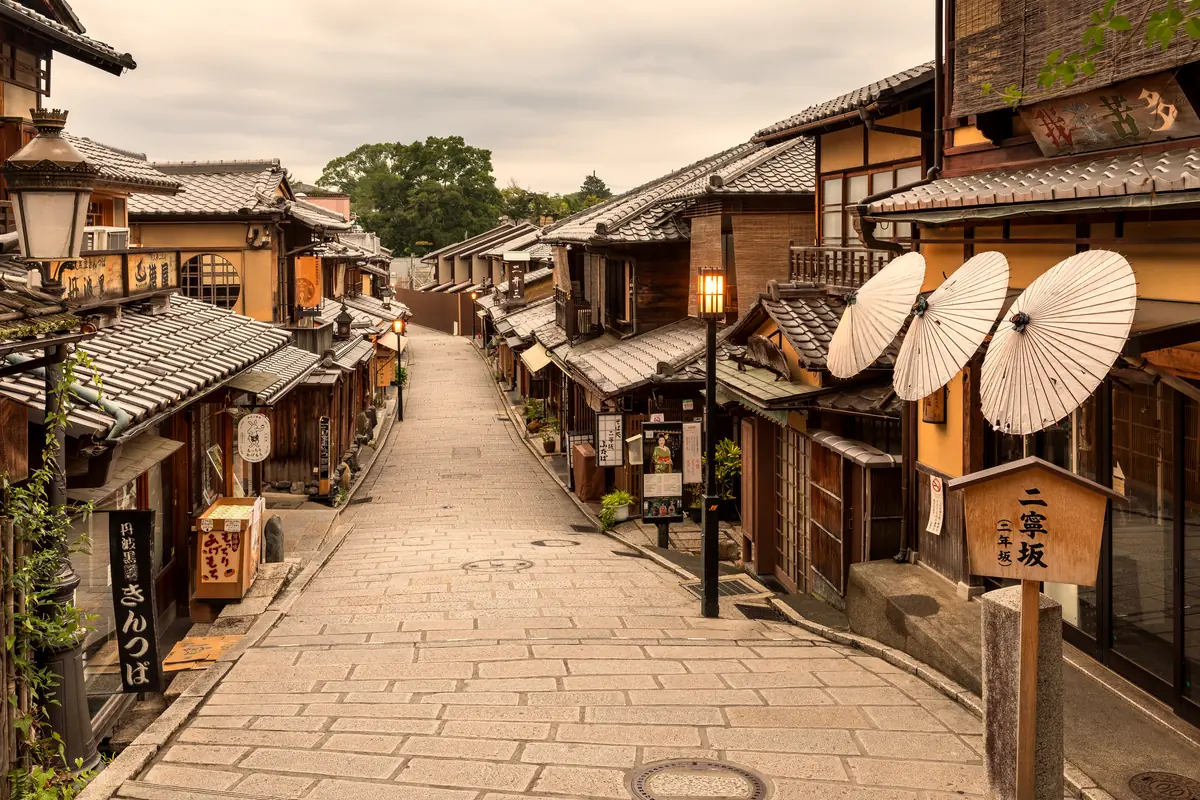 Higashiyama, Kyoto, early morning
